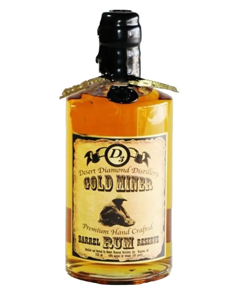 Desert Diamond Gold Miner 3 Year Old Barrel Reserve Rum, 75 cl