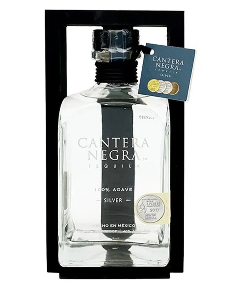 Cantera Negra Silver Tequila, 75 cl