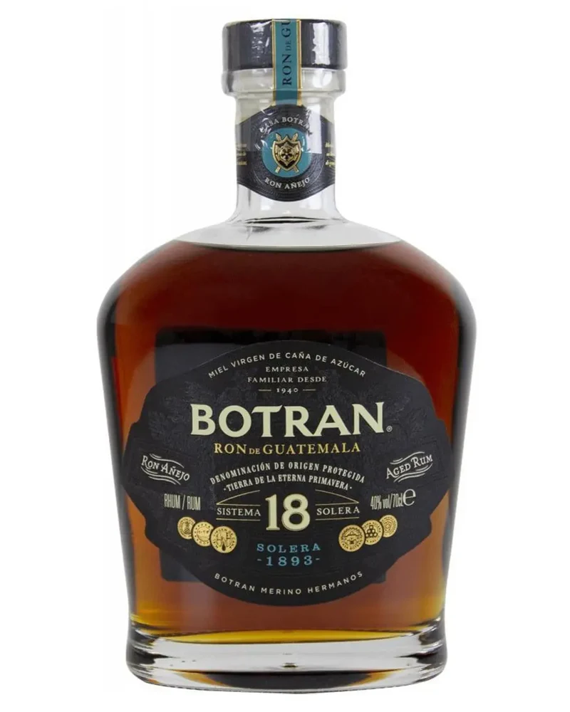 Botran Solera 18 Year Old Gran Reserva Rum, 1 L