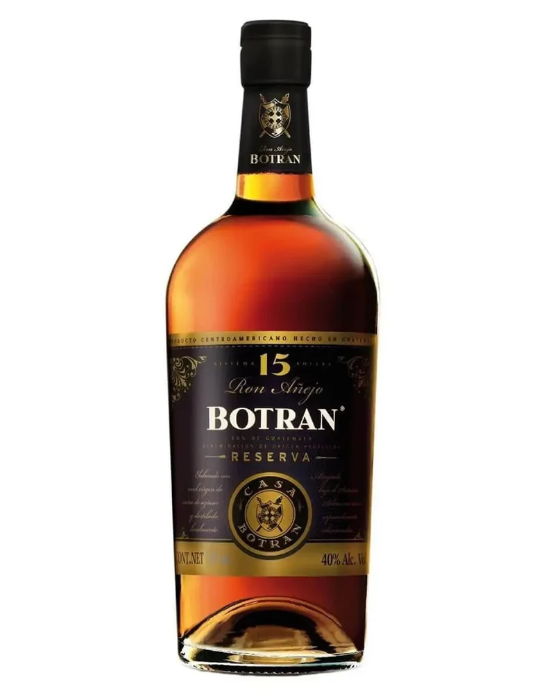Botran Reserva 15 Year Old Anejo Reserva Rum, 1 L