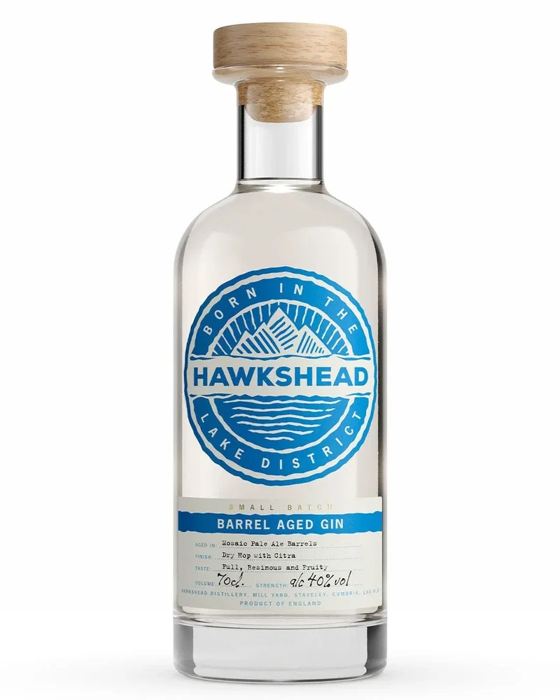 Hawkshead Barrel Aged Gin, 70 cl