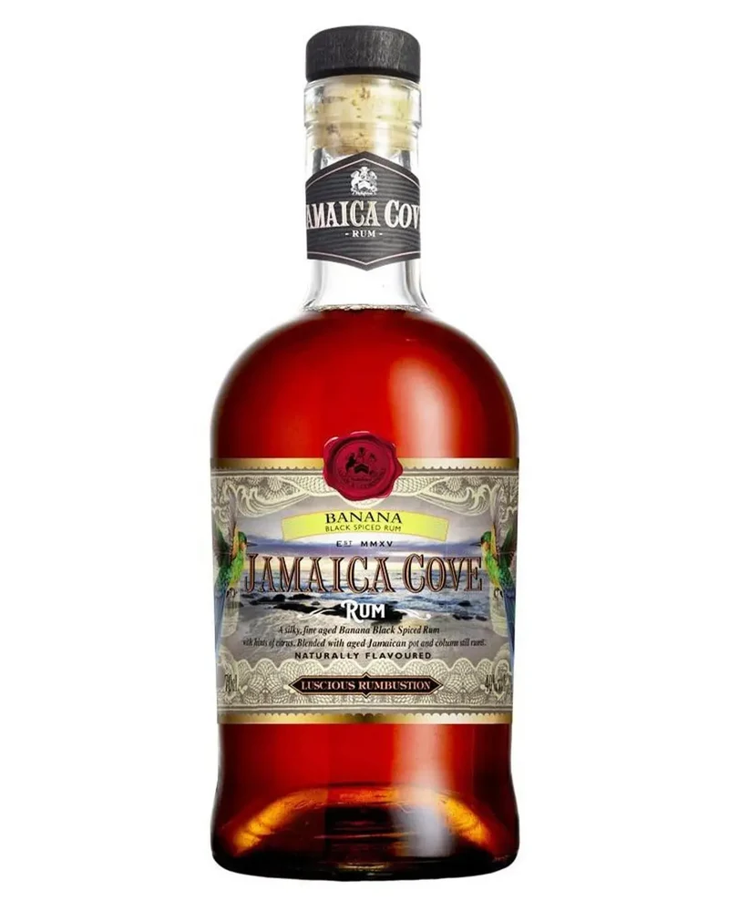 Jamaica Cove Banana Black Spiced Rum, 70 cl