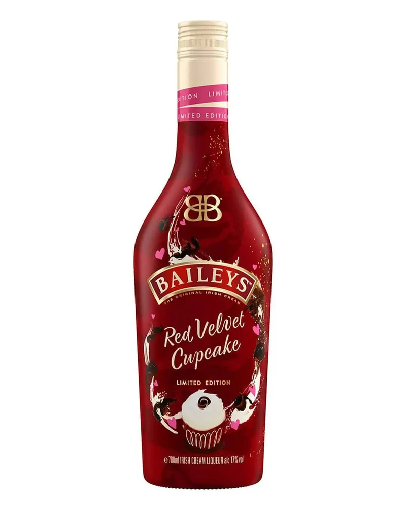 Baileys Red Velvet Cupcake Irish Cream Liqueur, 70 cl