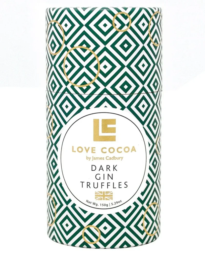 Love Cocoa Dark Gin Boozy Chocolate Truffles, 150 g