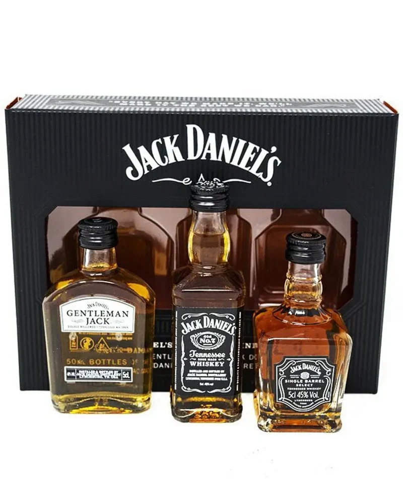 Jack Daniel's Family Of Fine Spirits Miniature, 3 x 5 cl