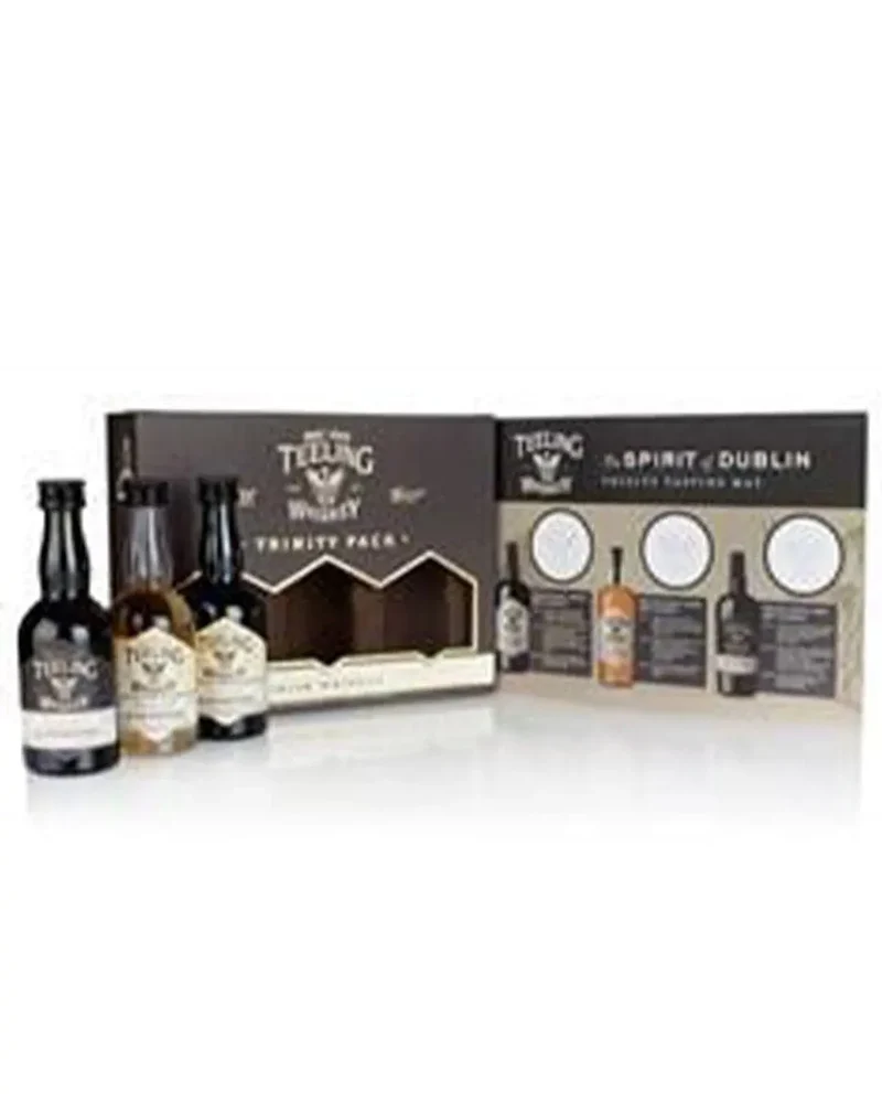 Teeling Small Batch Whiskey Trinity Gift Set, 3 x 5 cl