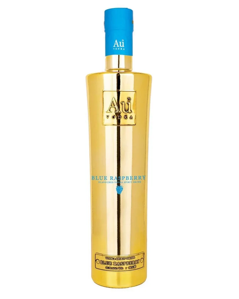 Au Blue Raspberry Vodka, 70 cl