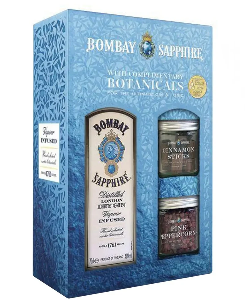 Bombay Sapphire Giftset With Bontanicals, 70 cl