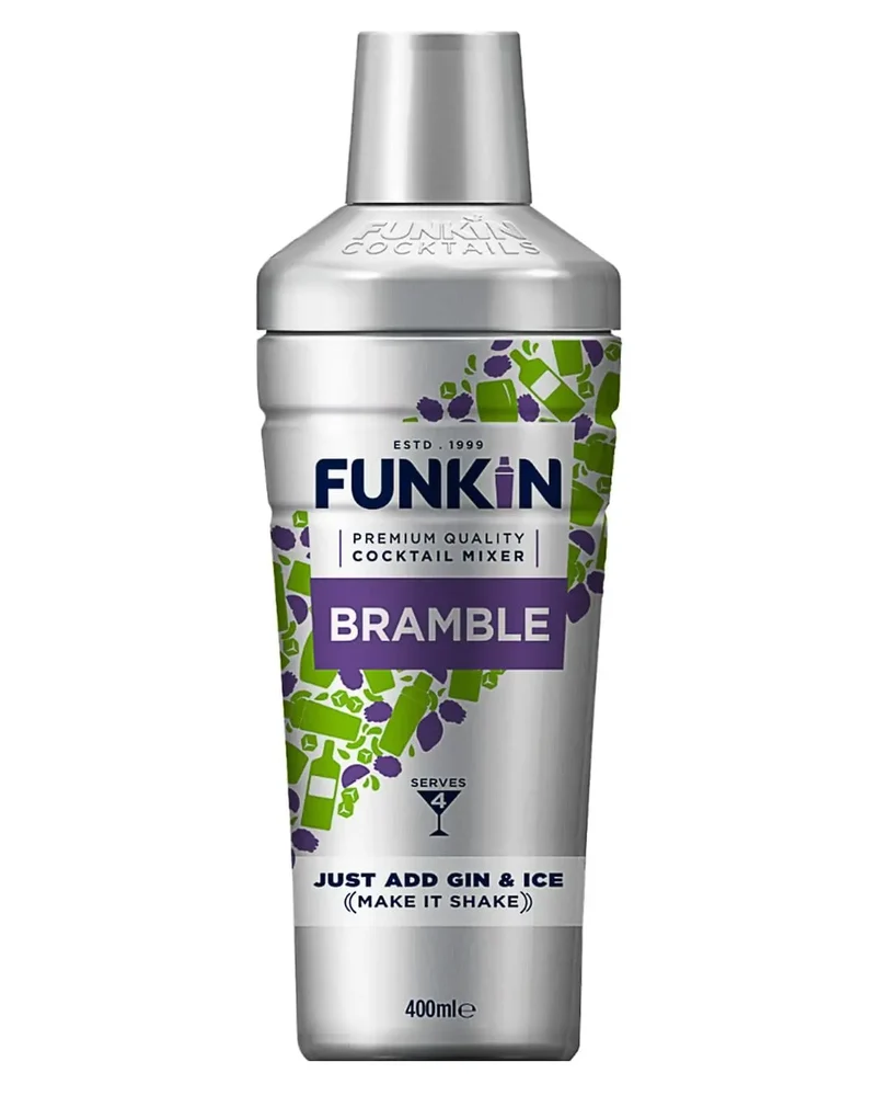 Funkin Bramble Cocktail Mixer Shaker, 400 ml