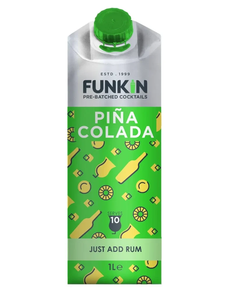 Funkin Pina Colada Mixer Cocktail Carton, 1 L