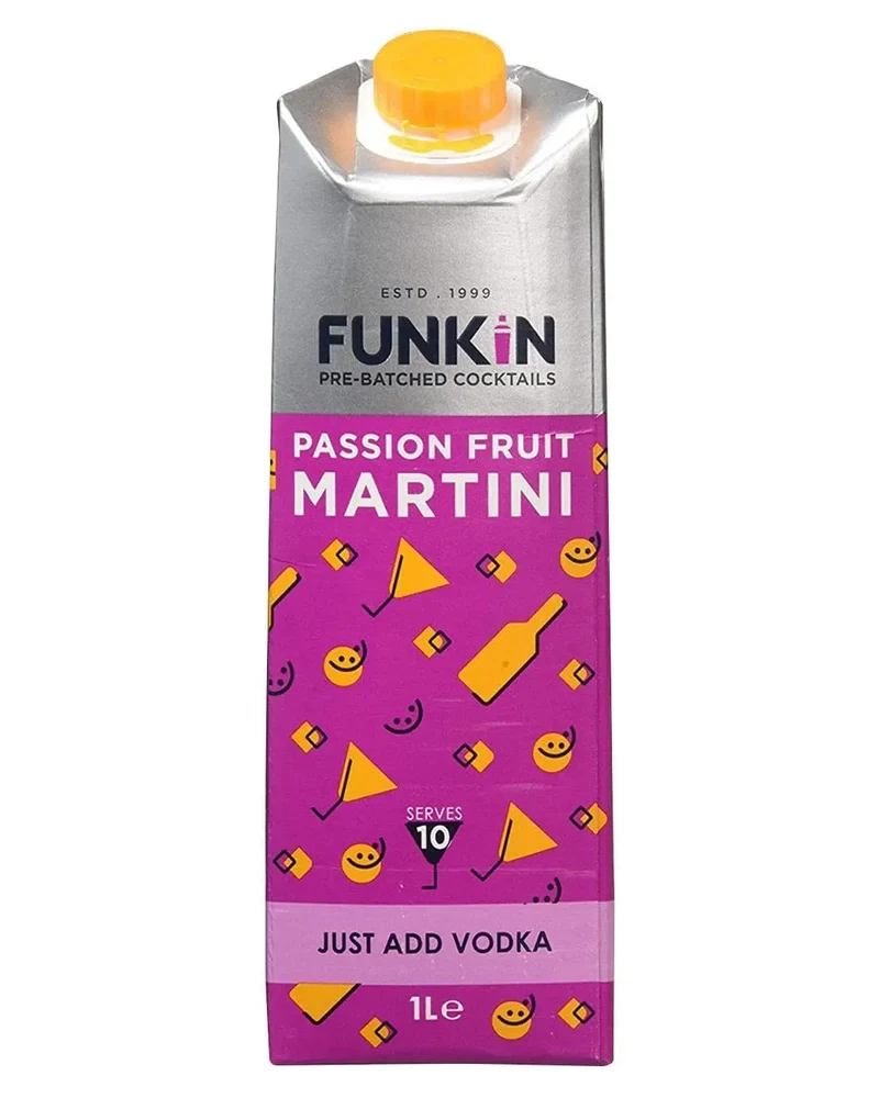 Funkin Passion Fruit Martini Cocktail Carton, 1 L