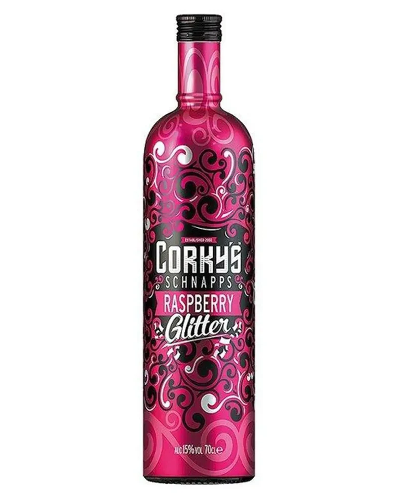 Corky's Raspberry Glitter Schnapps, 70 cl