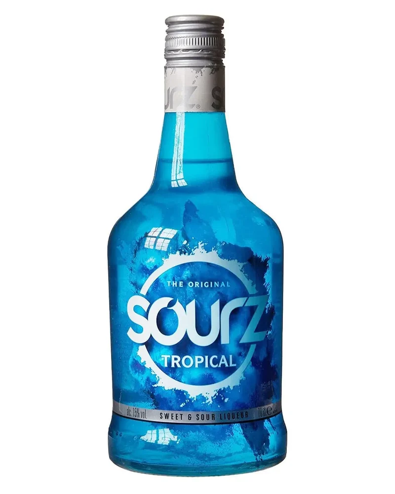 Sourz Tropical Blue Liqueur, 70 cl