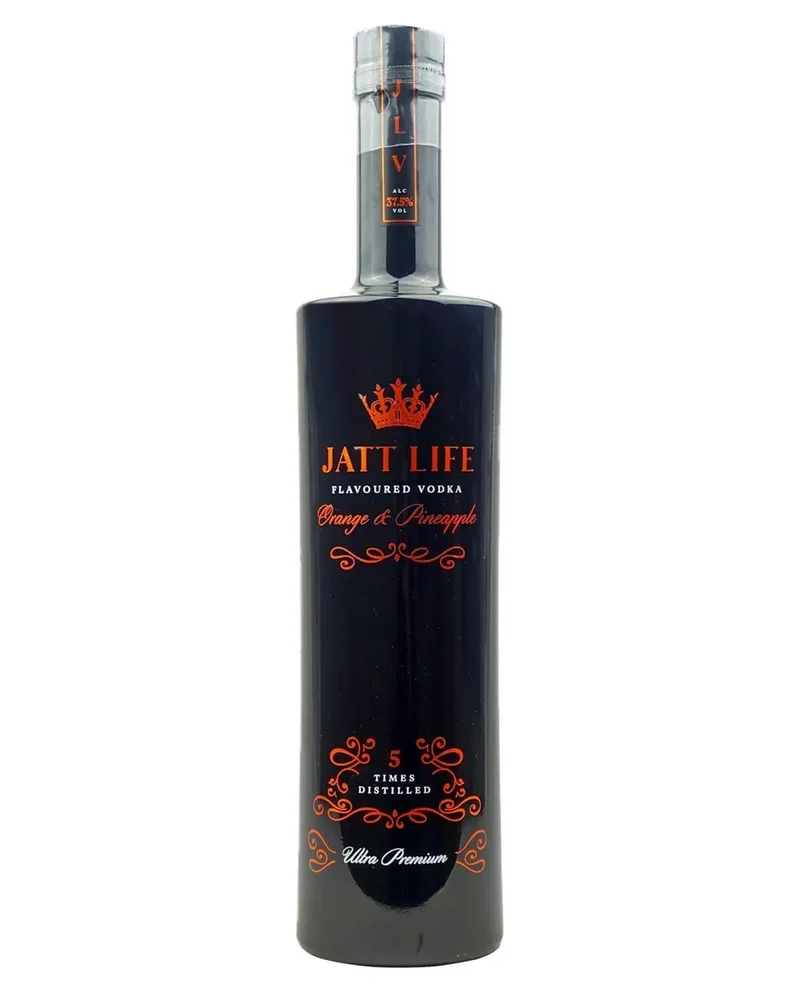 Jatt Life Orange & Pineapple Vodka, 70 cl