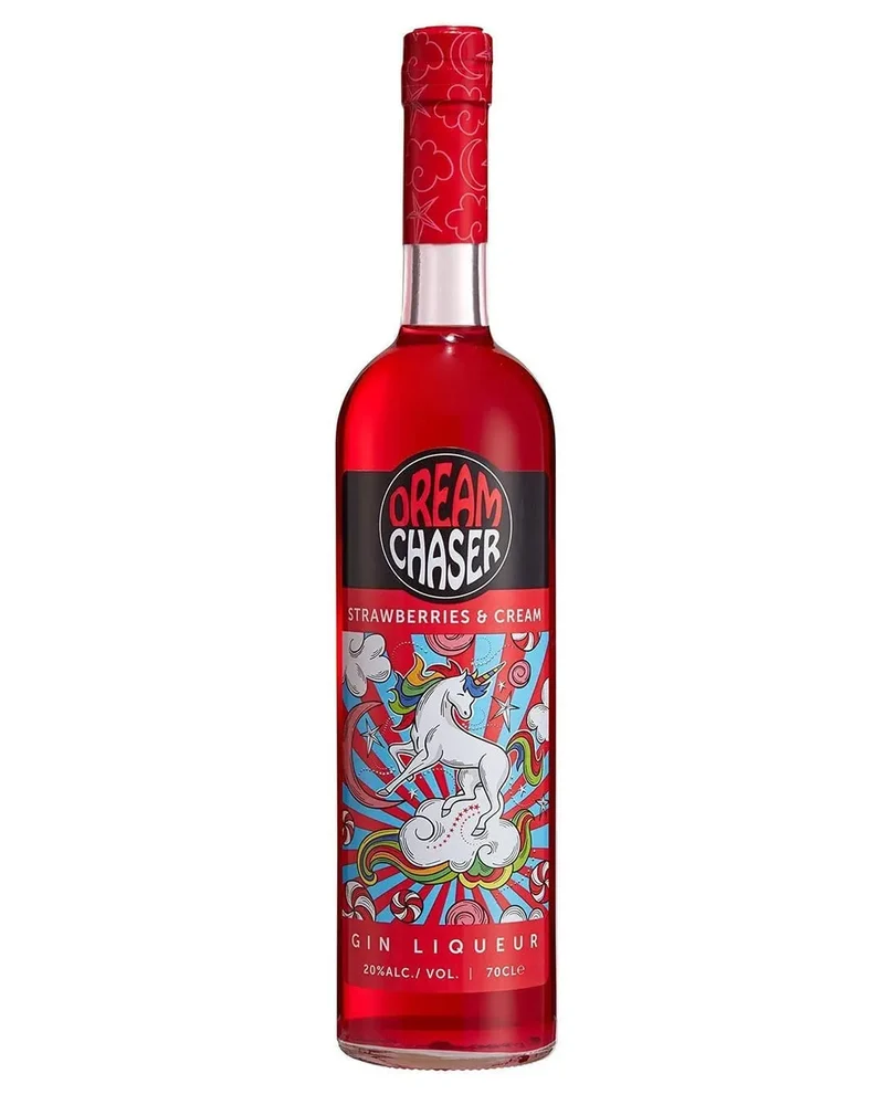 Dreamchaser Strawberries & Cream Gin Liqueur, 70 cl