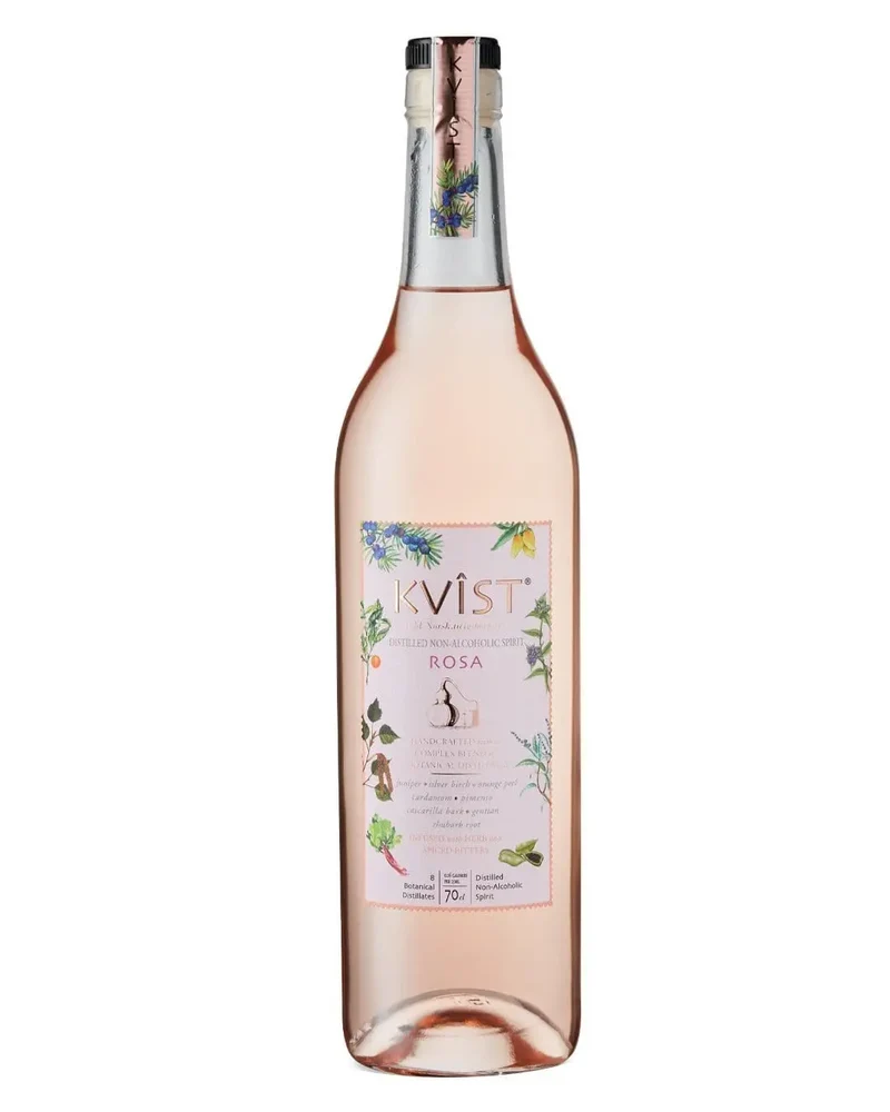 KVÎST Rosa Distilled Non-Alcoholic Spirit, 70 cl
