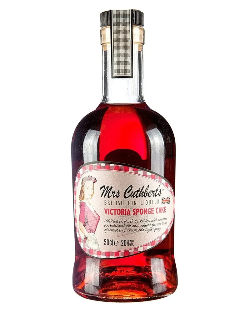 Mrs Cuthbert’s Victoria Sponge Cake Gin Liqueur, 50 cl
