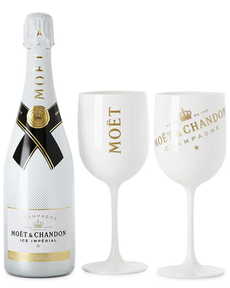 Moët & Chandon Ice Impérial Champagne Glass Pack, 75 cl