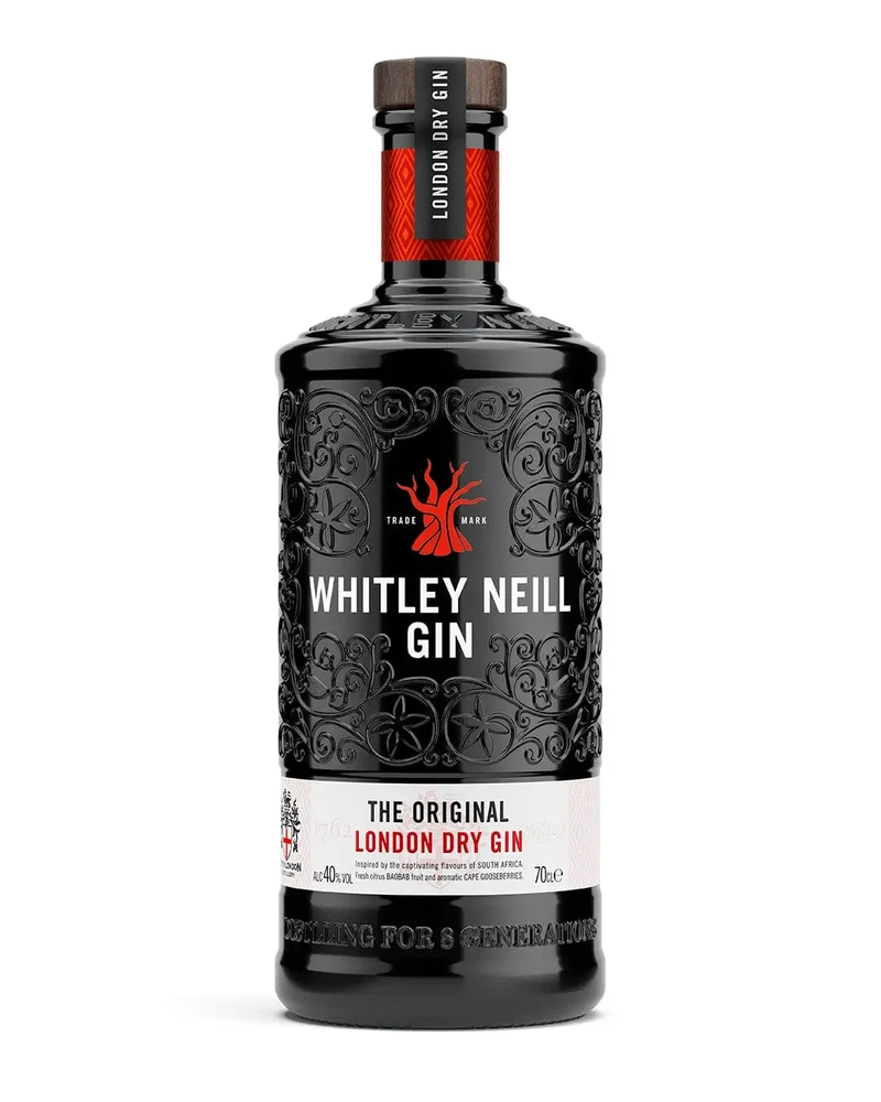 Whitley Neill Handcrafted Dry Gin, 70 cl