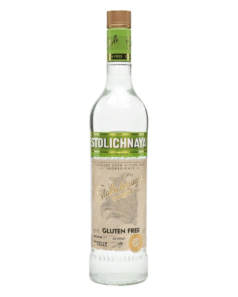 Stolichnaya Gluten Free Vodka, 70 cl