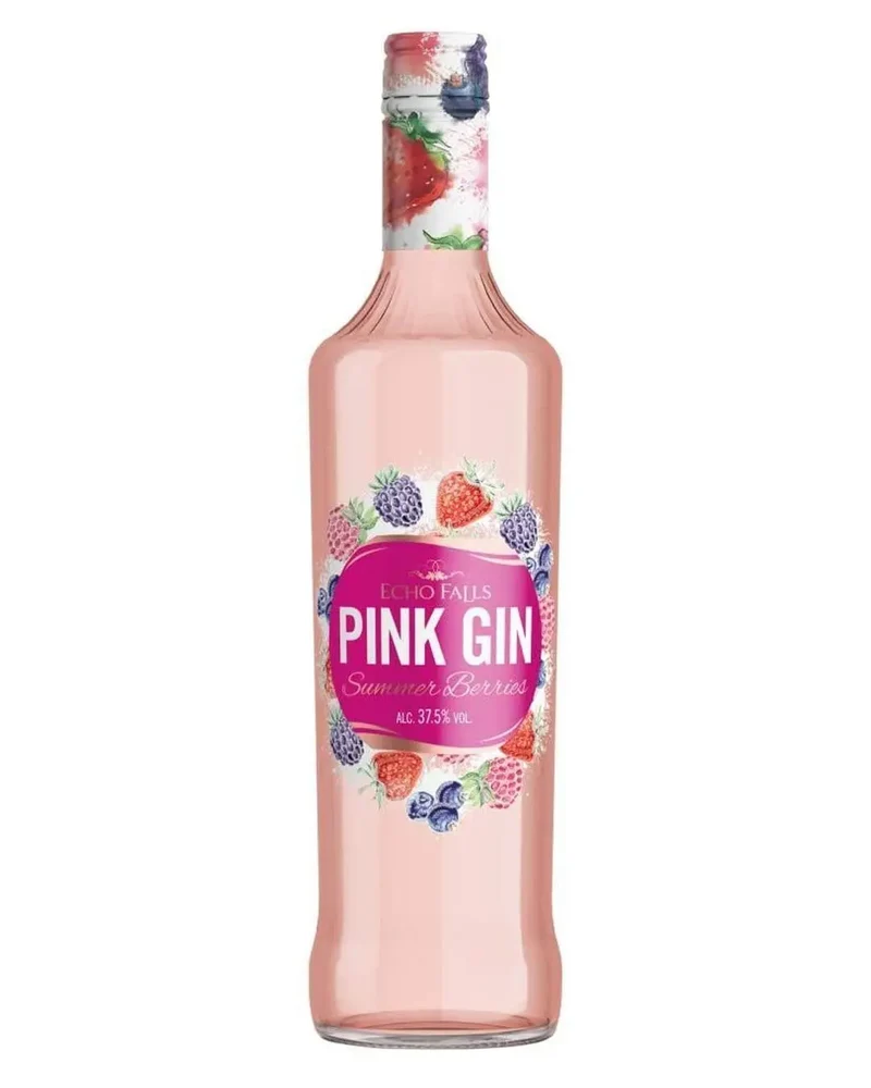 Echo Falls Summer Berries Pink Gin, 70 cl