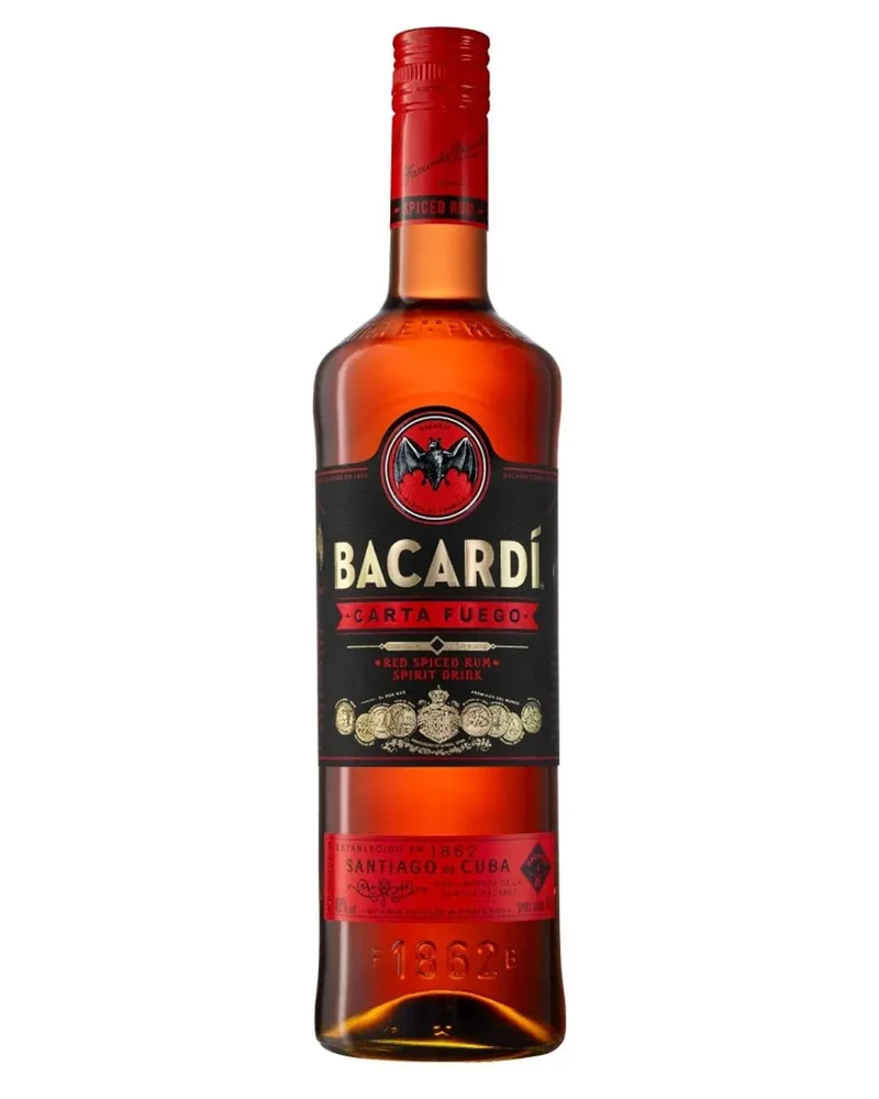 Bacardi Carta Fuego Rum, 70 cl