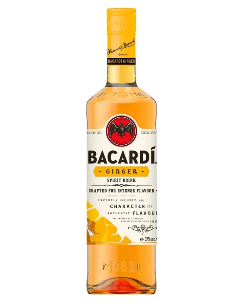 Bacardi Ginger Rum Spirit Drink, 70 cl