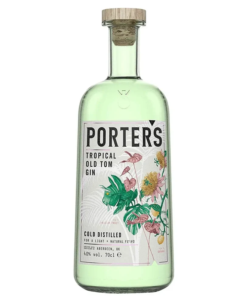 Porter's Tropical Old Tom Gin, 70 cl