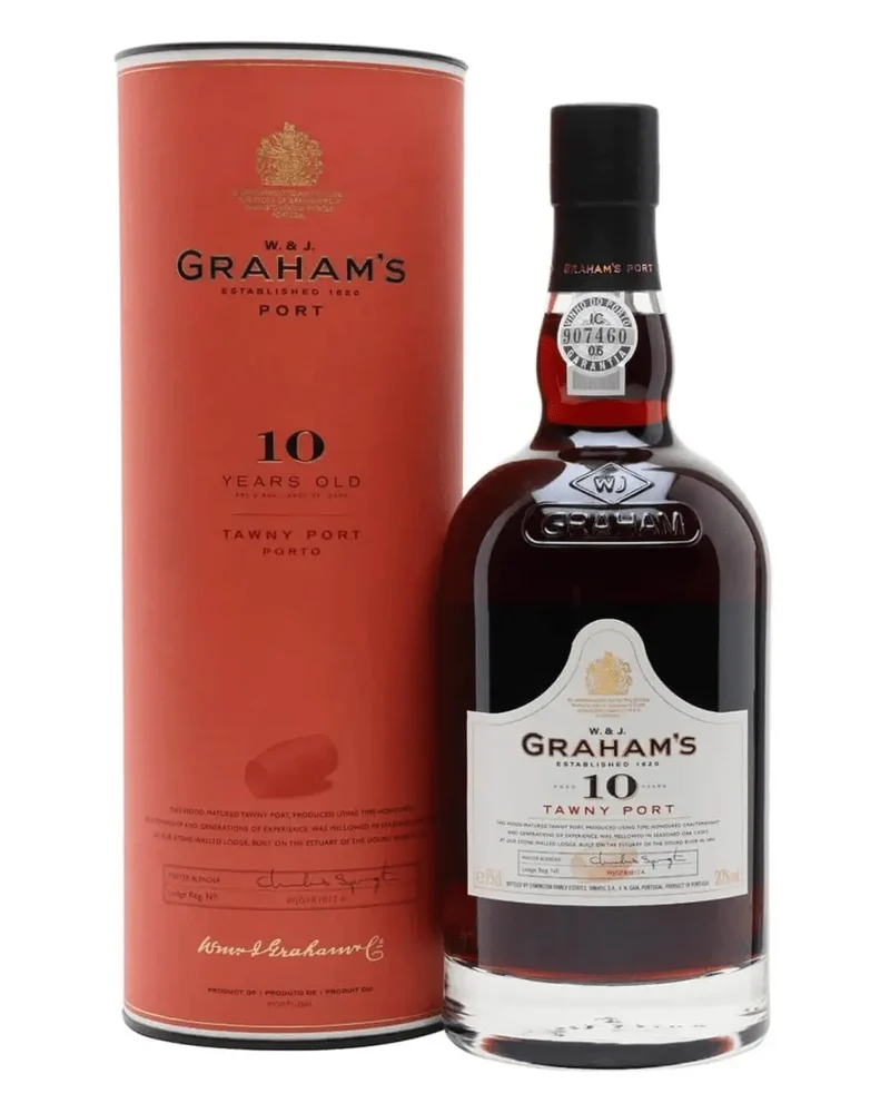 Graham's 10 Year Old Tawny Port in Gift Tube, 75 cl
