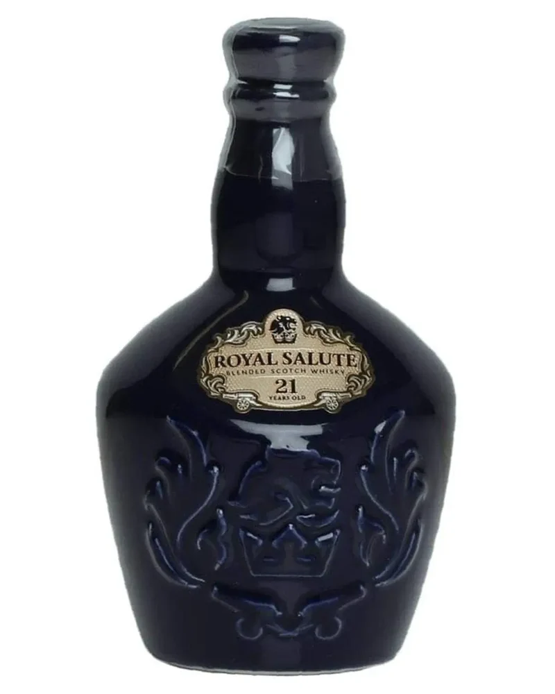 Royal Salute 21 Year Old Sapphire Wade Whisky Miniature, 5 cl