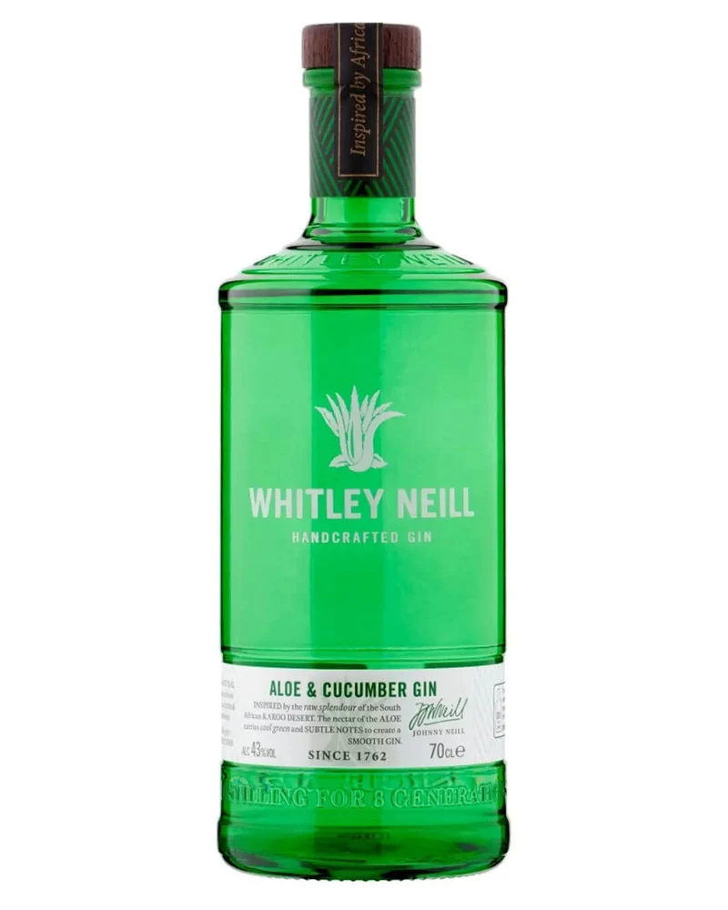 Whitley Neill Aloe & Cucumber Gin, 70 cl