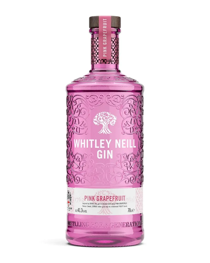 Whitley Neill Pink Grapefruit Gin, 70 cl
