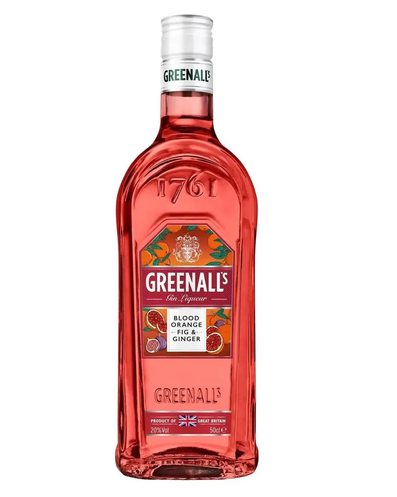 Greenall's Blood Orange Fig & Ginger Gin Liqueur, 50 cl
