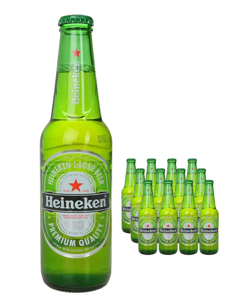 Heineken Premium Lager Beer Bottle Multipack, 12 x 650 ml