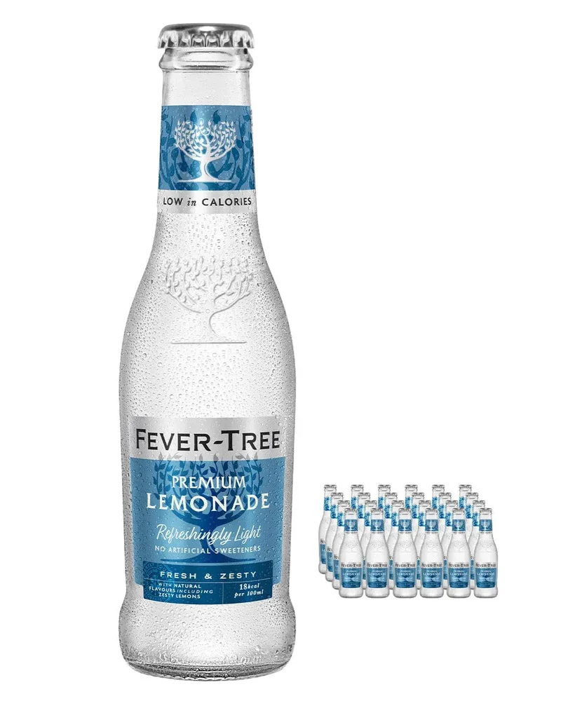 Fever-Tree Refreshingly Light Lemonade Multipack, 24 x 200 ml