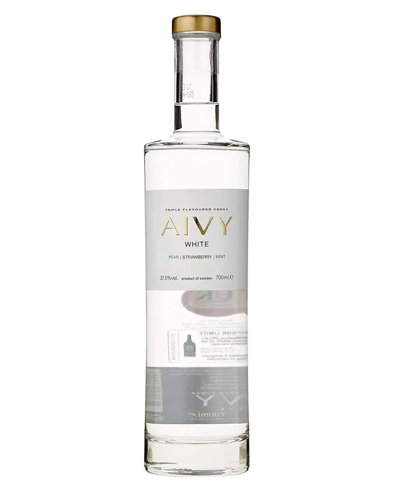 Aivy White: Pear, Strawberry & Mint Triple Flavoured Vodka, 70 cl