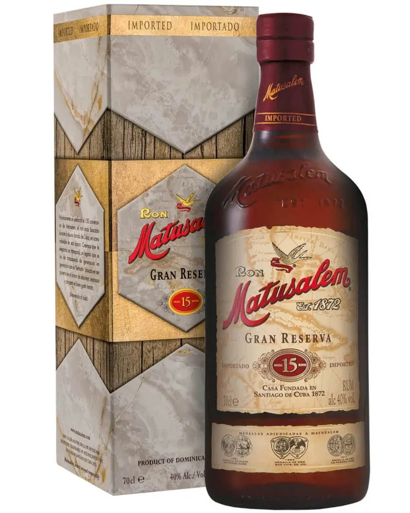 Matusalem 15 Year Old Gran Reserva Rum, 70 cl