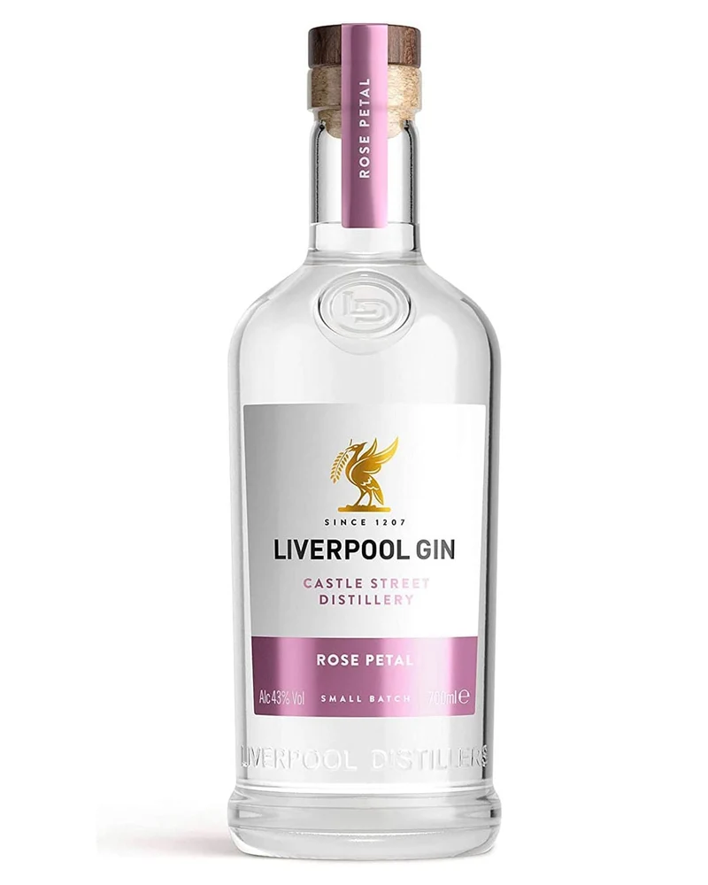Liverpool Rose Petal Gin, 70 cl