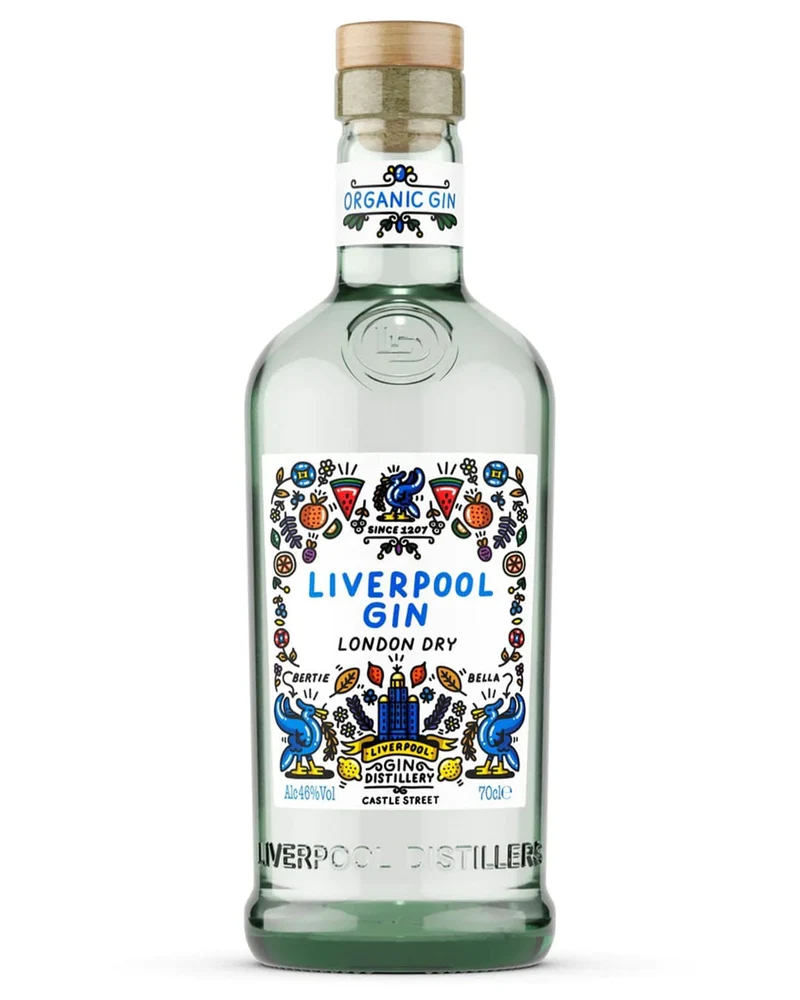 Liverpool Dry Gin, 70 cl
