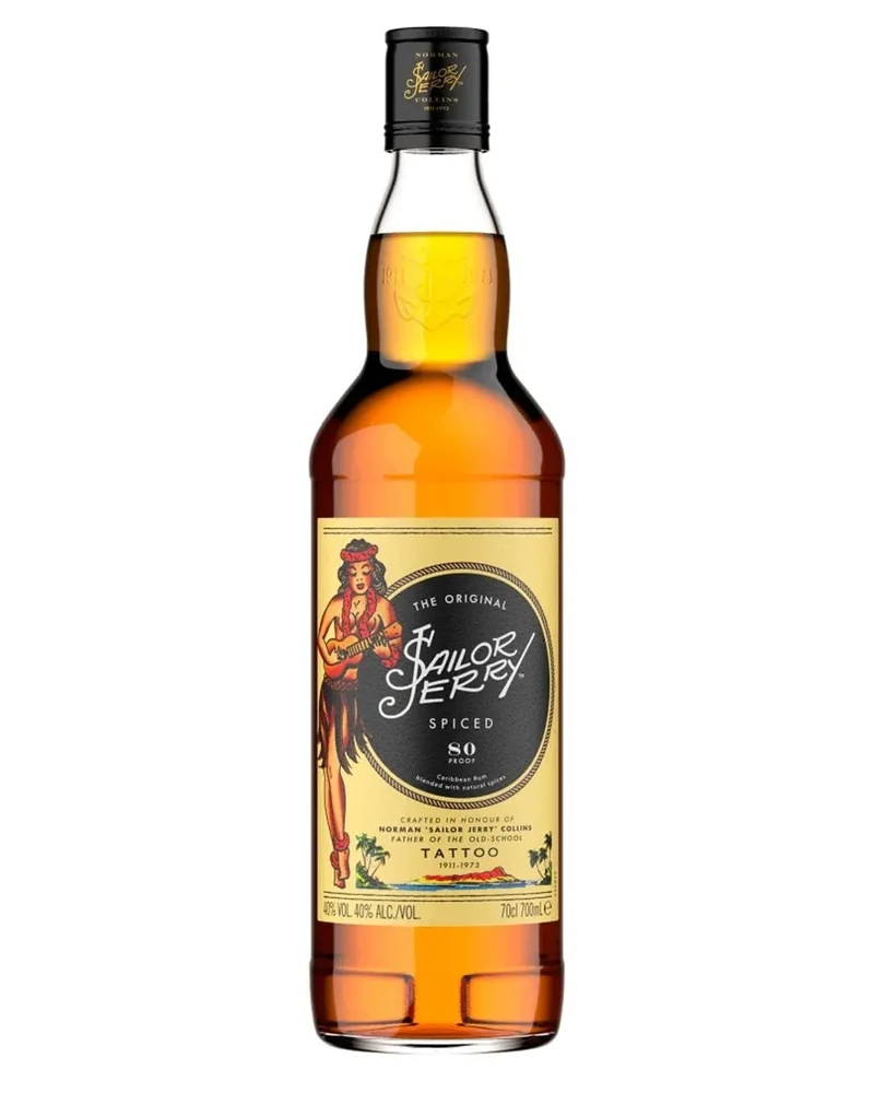 Sailor Jerry Spiced Rum, 70 cl