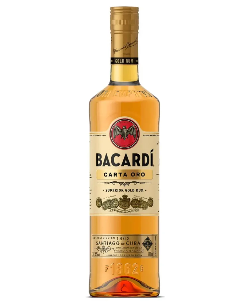 Bacardi Carta Oro Rum, 70 cl