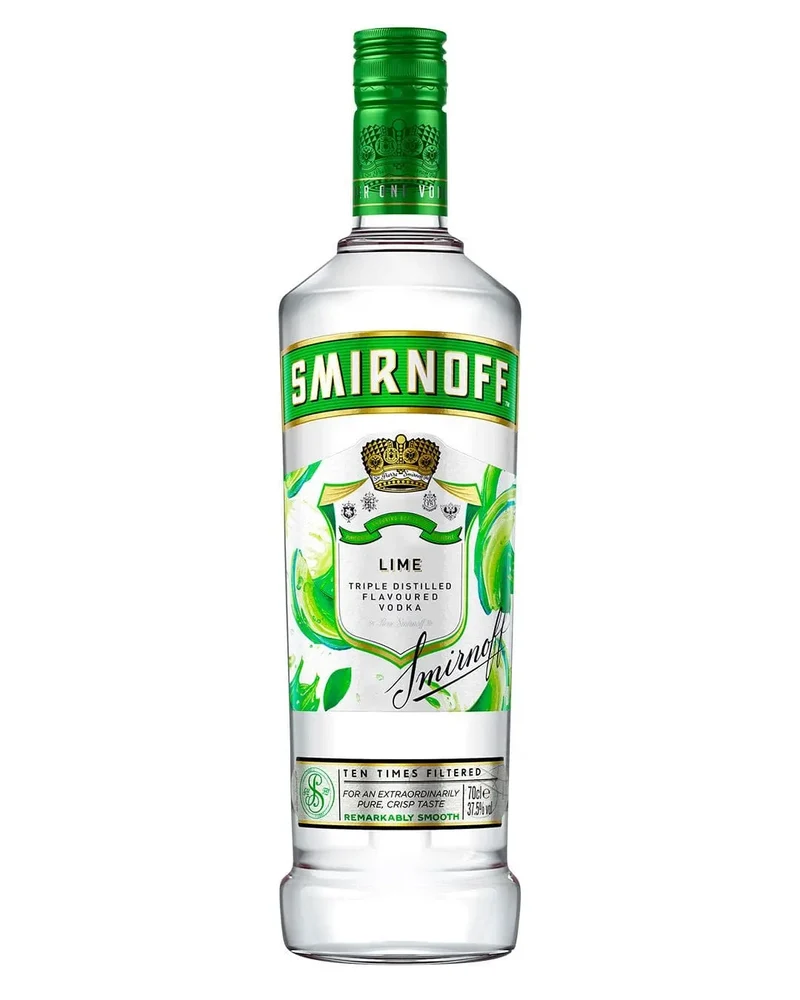 Smirnoff Lime Vodka, 70 cl