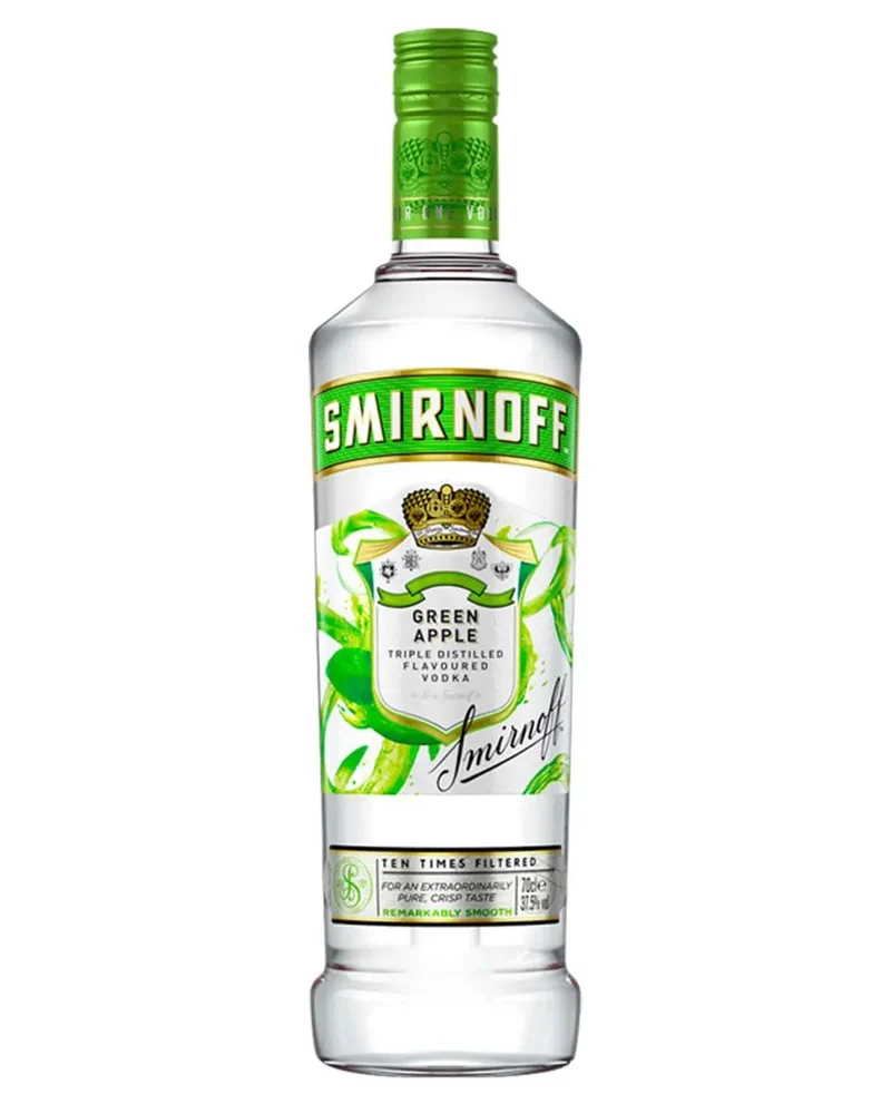Smirnoff Green Apple Vodka, 70 cl