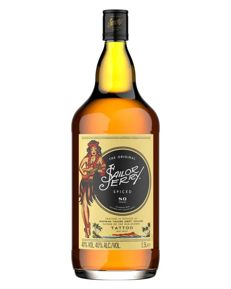 Sailor Jerry Spiced Rum, 1.5 L