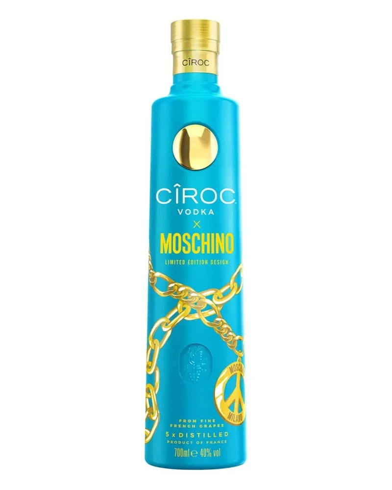 Ciroc Snap Frost Vodka Limited Edition Moschino Bottle, 70 cl