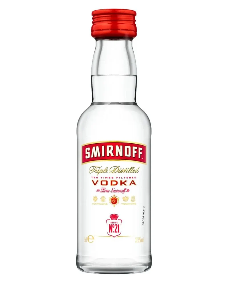 Smirnoff Vodka Miniature, 5 cl