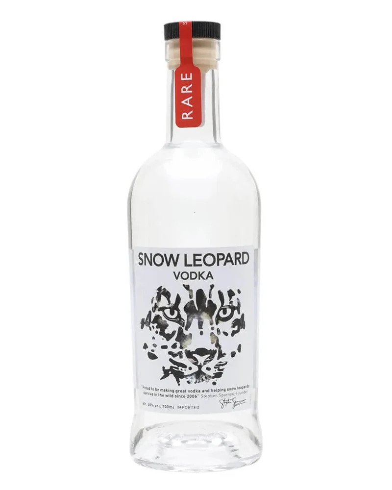 Snow Leopard Vodka, 70 cl