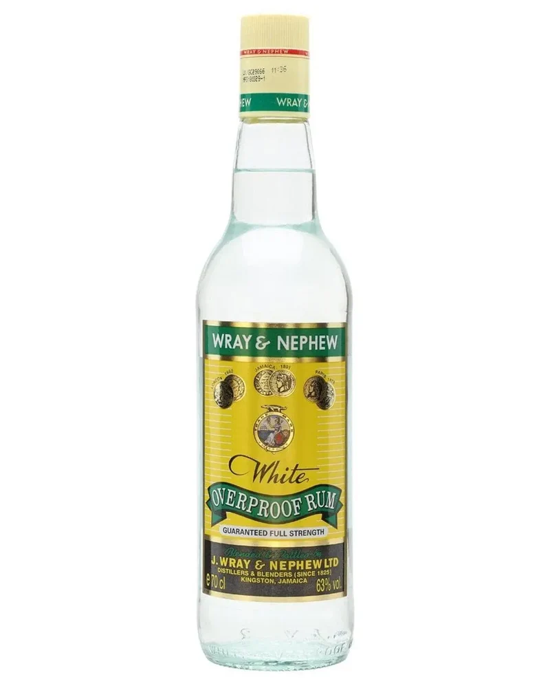 Wray & Nephew White Over Proof Rum, 70 cl