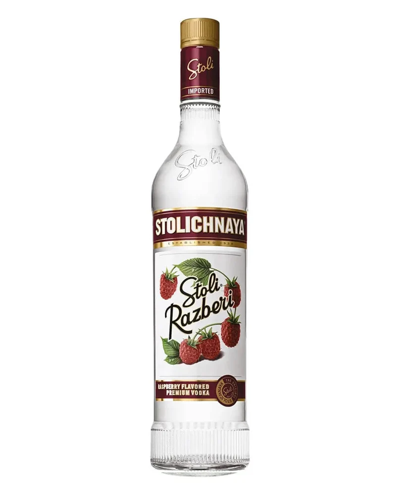 Stolichnaya Razberi Vodka, 70 cl