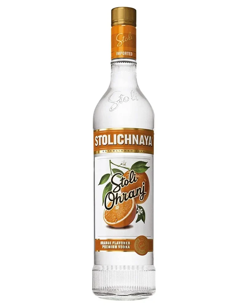 Stolichnaya Ohranj Vodka, 70 cl